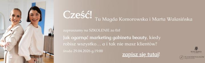 Marketing gabinetu beauty bez chaosu: bezpłatne szkolenie, kt&oacute;re porządkuje strategię